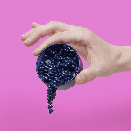 SPEKS Magnetsteinchen Crags Indigo small Magnet Fidgettoy ab 14 Jahren - wie Knete