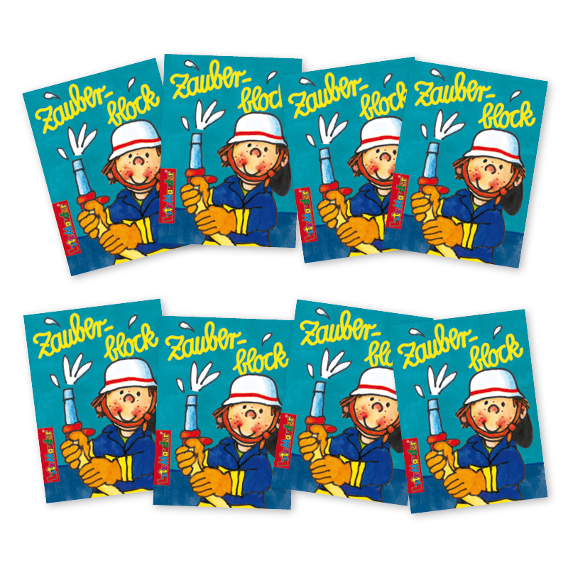 Lutz Mauder Zauberblockset Feuerwehr A8, 8 Stück