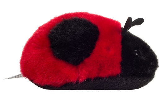 Hermann Teddy Marienkäfer 11 cm Stofftier - Glückskäfer