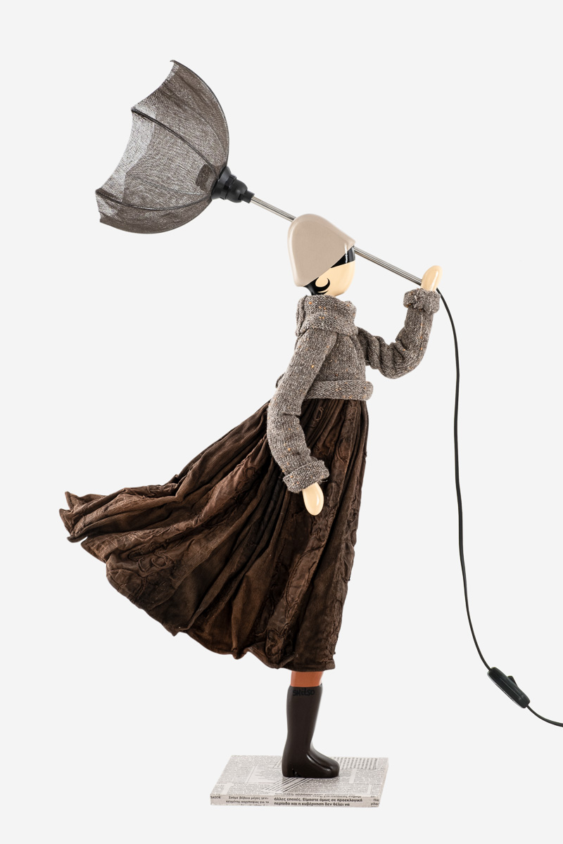 Skitso Little Girls Tischlampe Touiyara