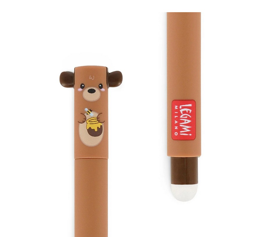 Legami Erasable Gel Pen - Teddy Bear