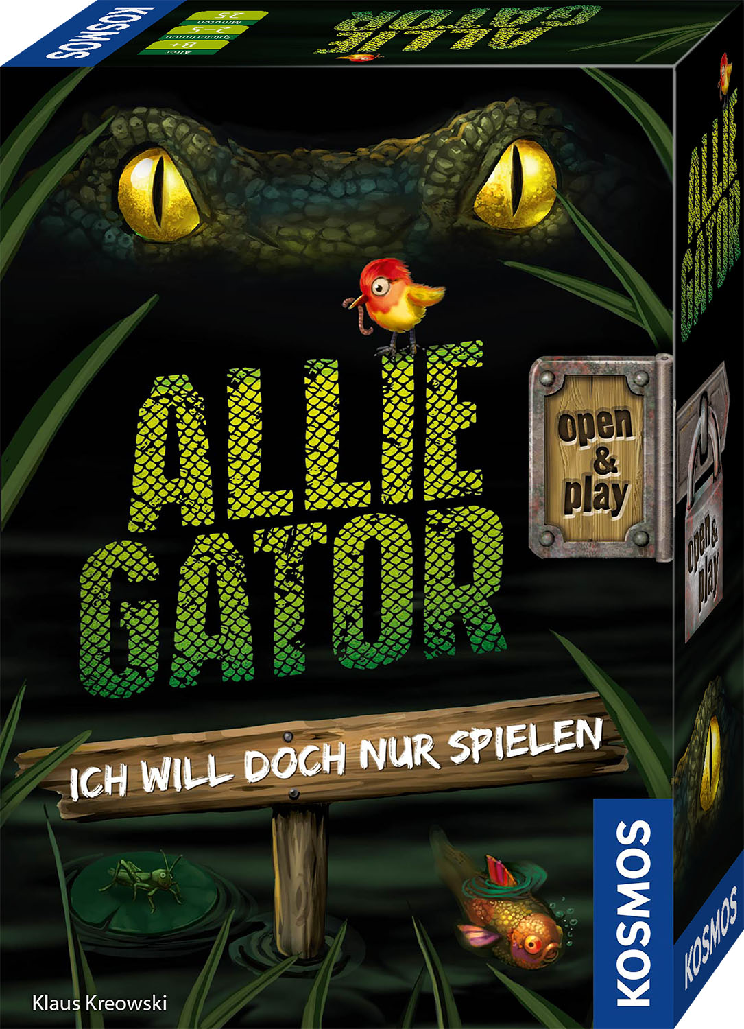 Kosmos Verlag Kartenspiel Allie Gator 