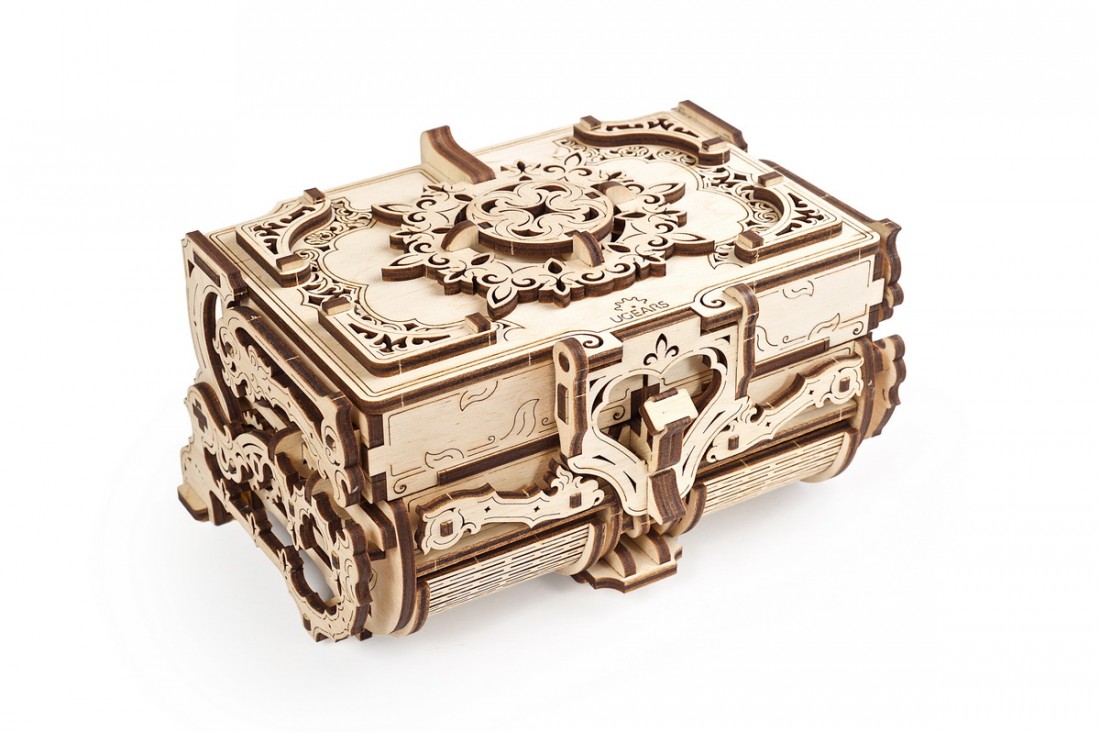 Ugears Modellbausatz Antik Schatulle