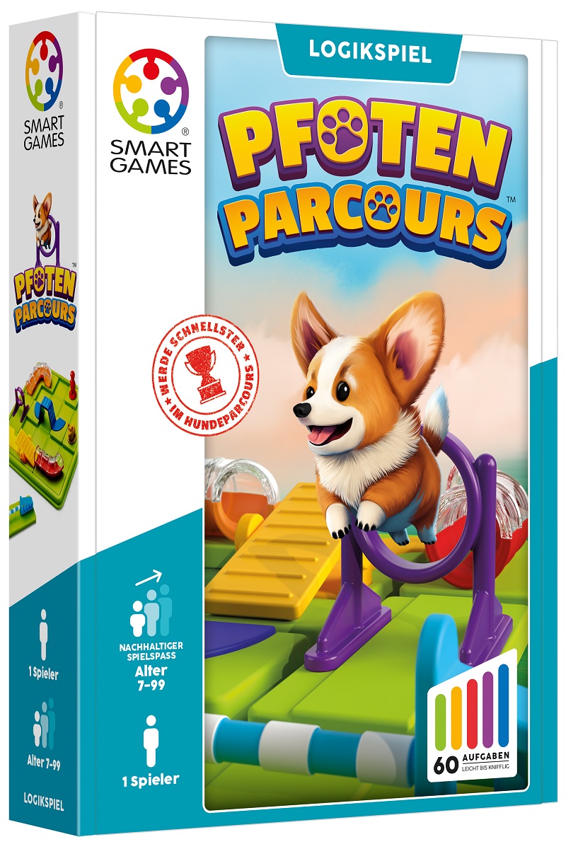 SMARTGames Logikspiel Pfoten Parcours