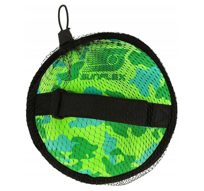 Sunflex Sure Catch Set Camo grün Klettball, Wurfspiel für zwei Personen
