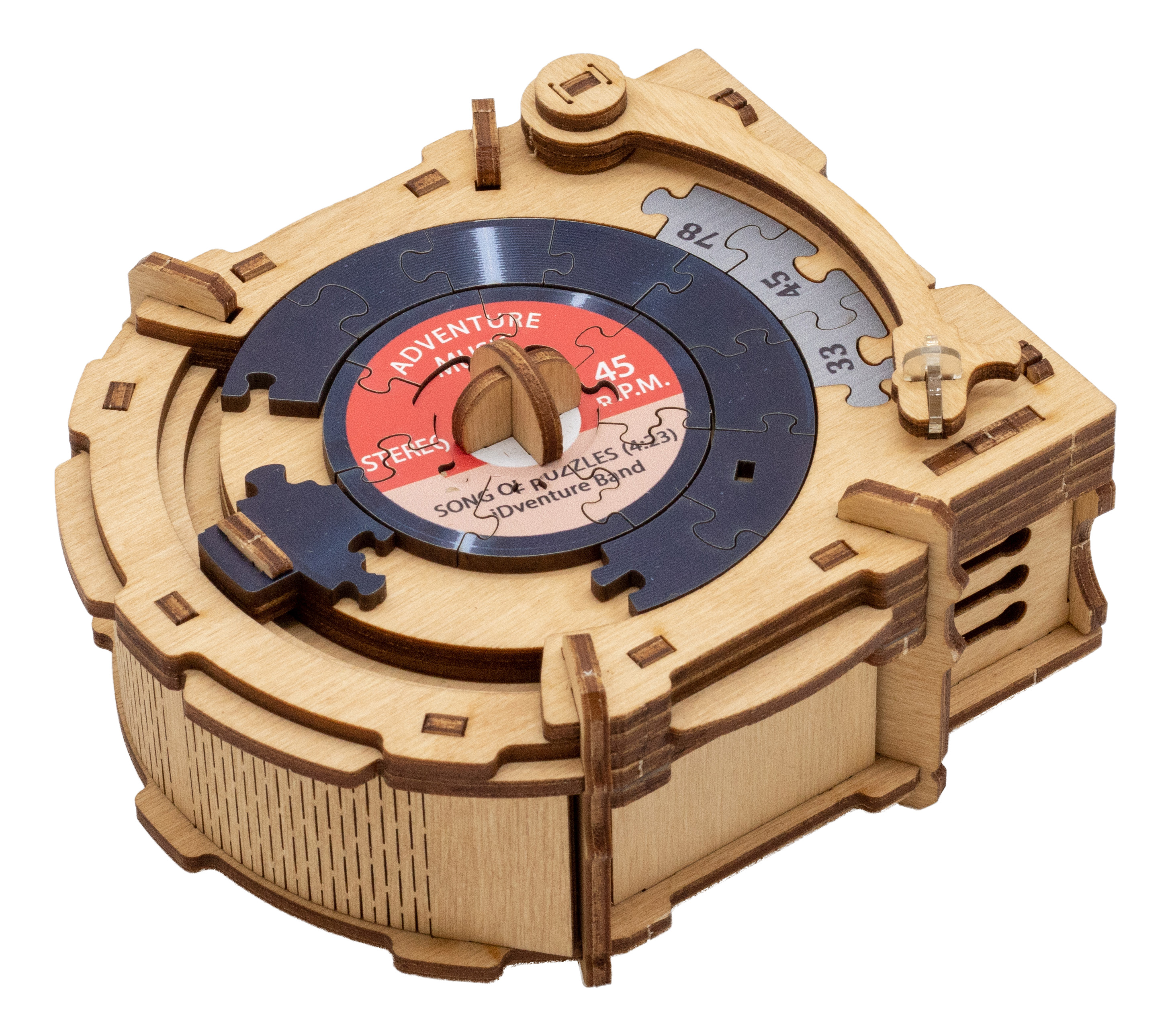Rätselspiel Cluepuzzle Record Player