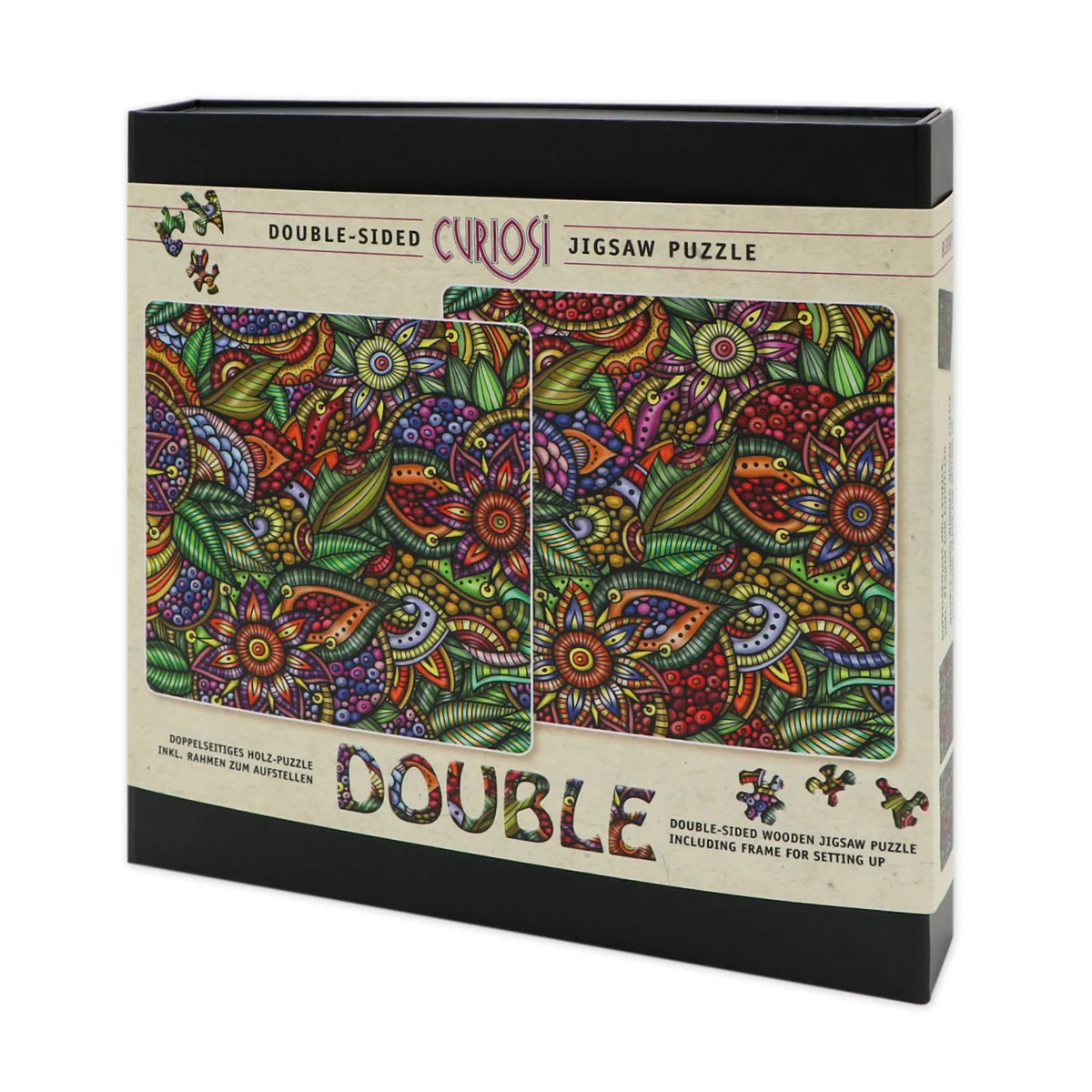 Curiosi Double Puzzle Berry mit Tablett