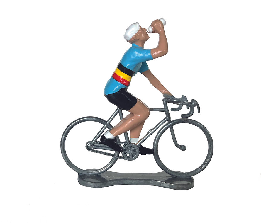 Bernard & Eddy Zinnfigur Radrennfahrer P5 "The Thirsty" Belgien