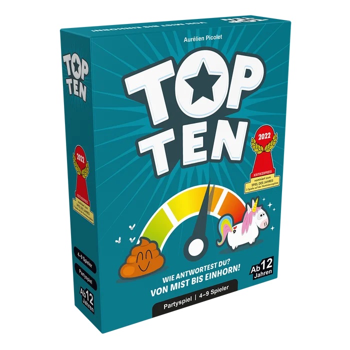 Asmodee Top Ten 