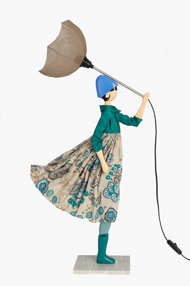 Skitso Little Girls Tischlampe Donatella