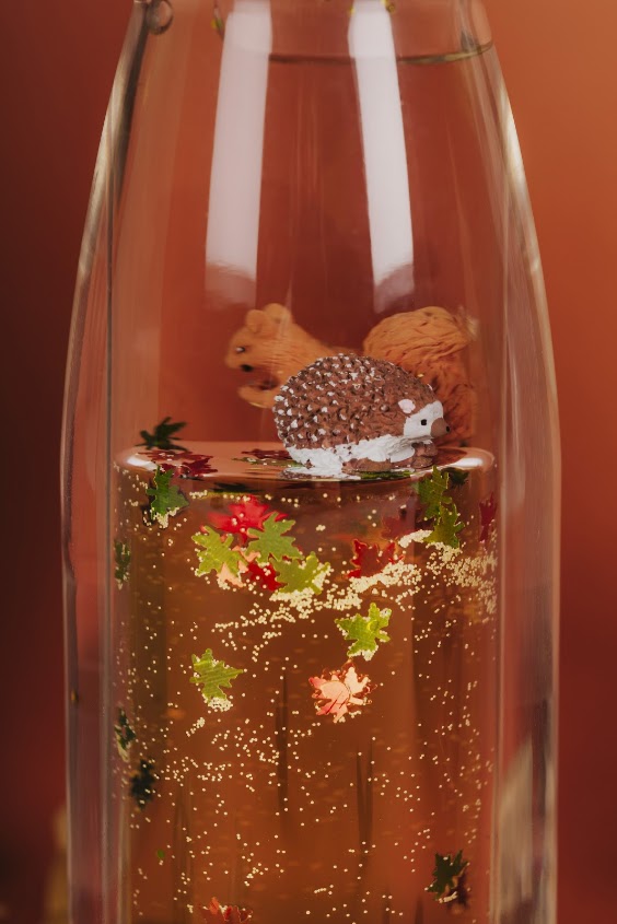 Petit Boum Move Bottle Autumn Sensorik Spielzeug Sensory Bottle