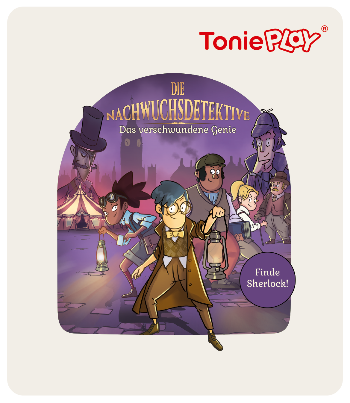 Tonies Spiel Die Nachwuchsdetektive: Das verschwundene Genie  Tonieplay Game S