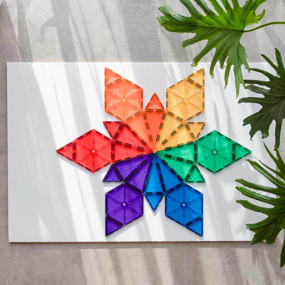 Connetix Magnetbausteine Rainbow Geometry Pack 30 Teile 30 Teile