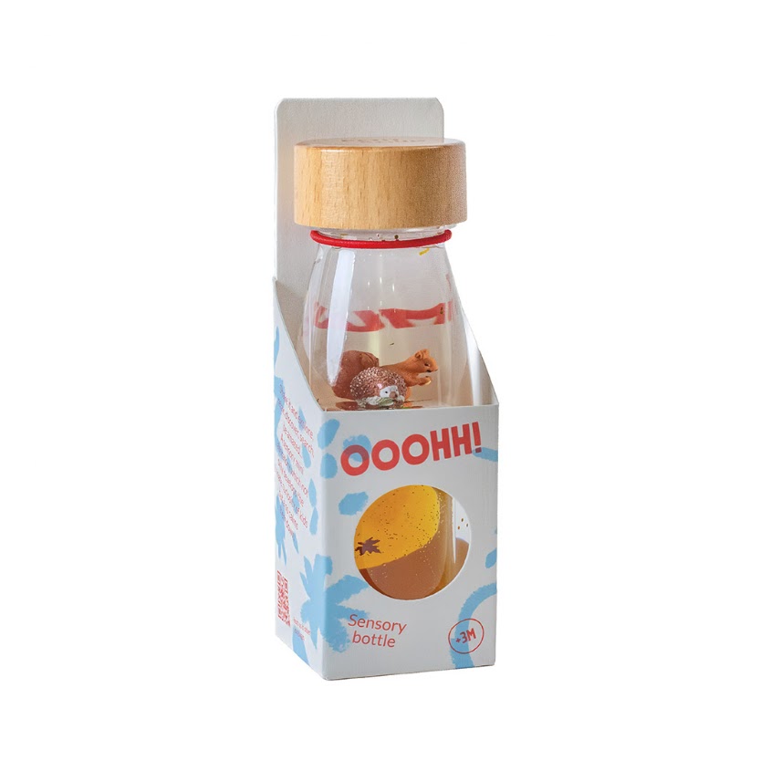 Petit Boum Move Bottle Autumn Sensorik Spielzeug Sensory Bottle