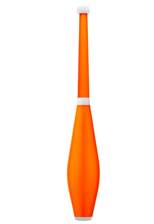 Henrys Carbon-Jonglierkeule Delphin Training Orange