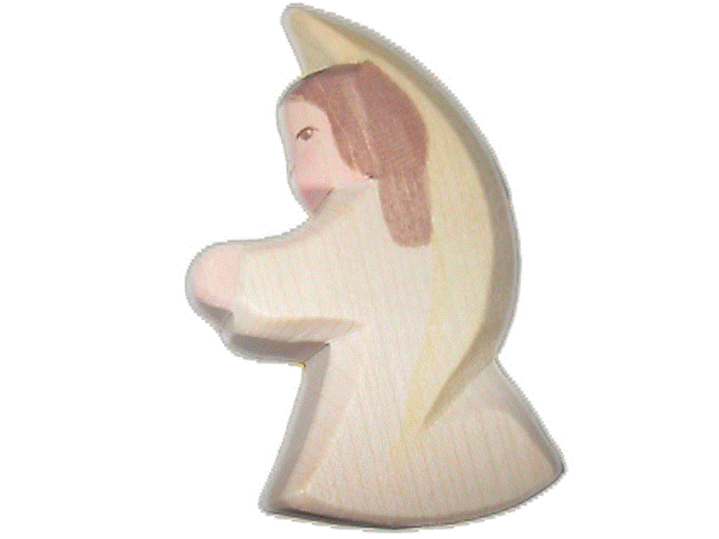 Ostheimer Engelchen weiß Holzfigur