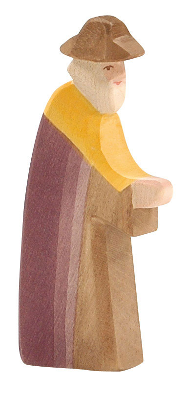 Ostheimer Josef wandernd Holzfigur