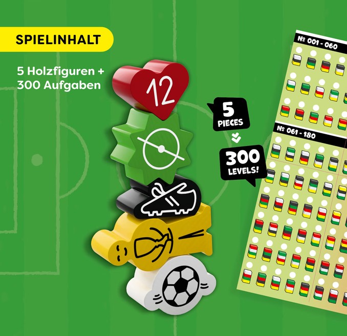 Haba Stapelspiel Stacking Challenge Extreme! Football