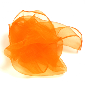 Jongliertuch 60cm x 60cm - Orange 