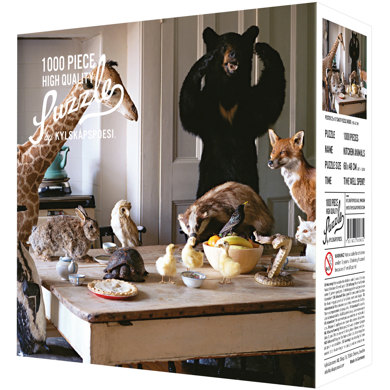 Puzzle Kitchen Animals 