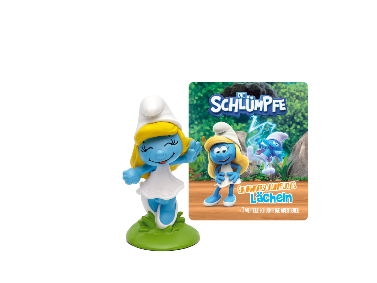 Toniefigur Die Schlümpfe -Ein unwiderschlumpfliches Lächeln  & 3 weitere schlumpfige Abenteuer