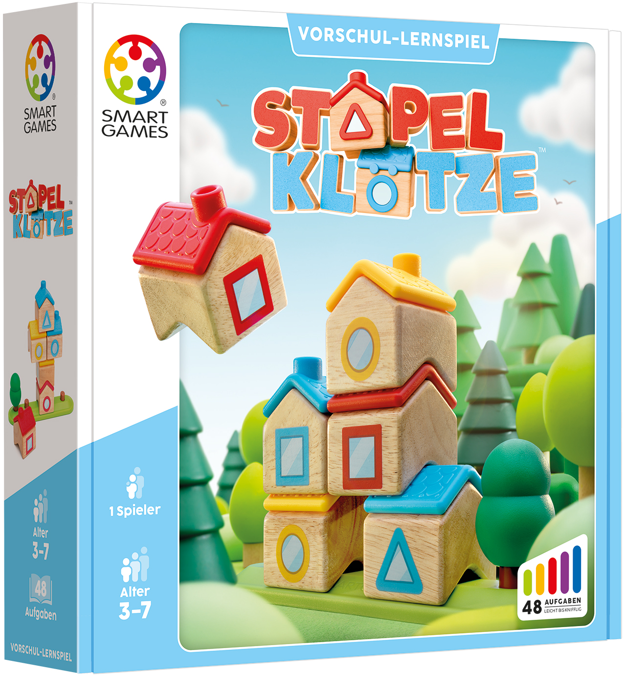 SMARTGames Lernspiel Stapel Klötze