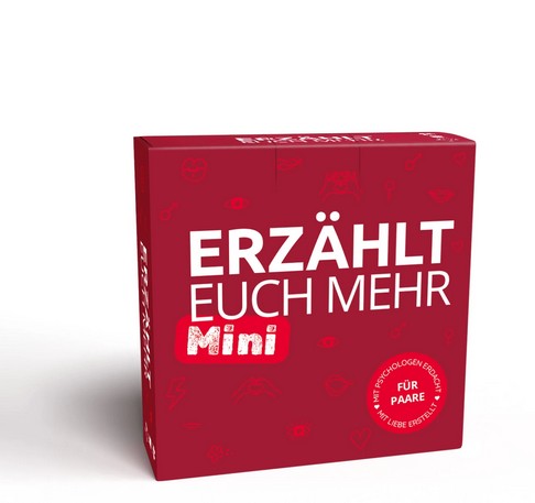 Simon & Jan Karten Erzählt euch mehr für Paare -Mini- Inspiration für Gespräche