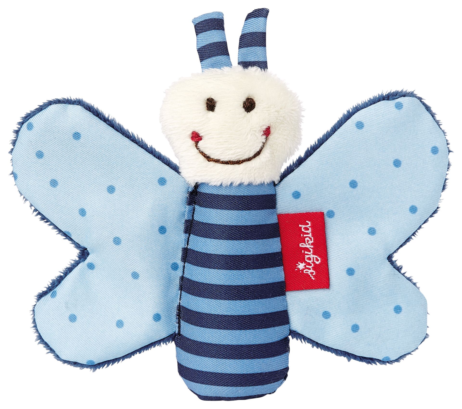 Sigikid Red Stars Knister-Schmetterling blau