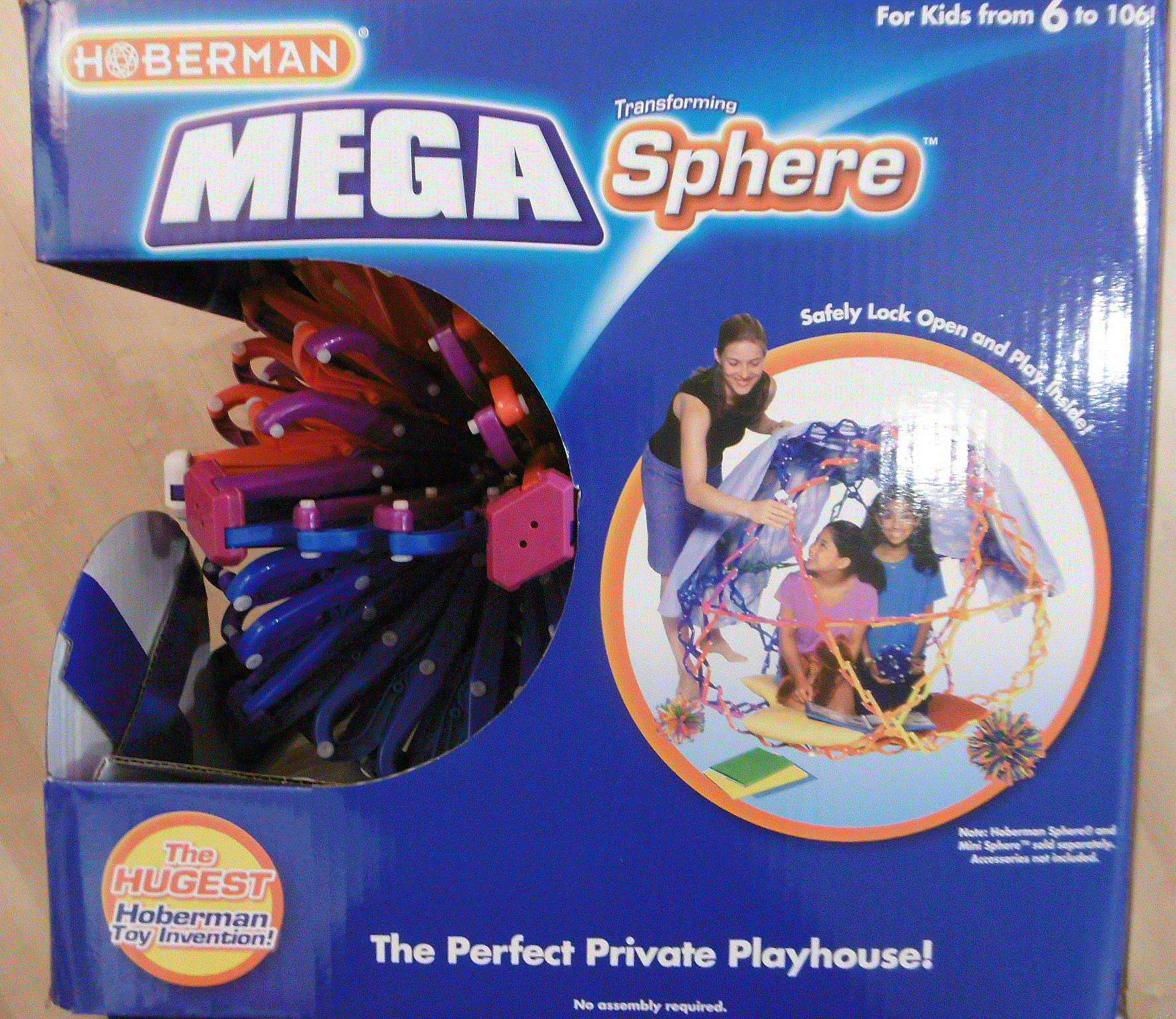 Original Hoberman Mega Sphere Rainbow