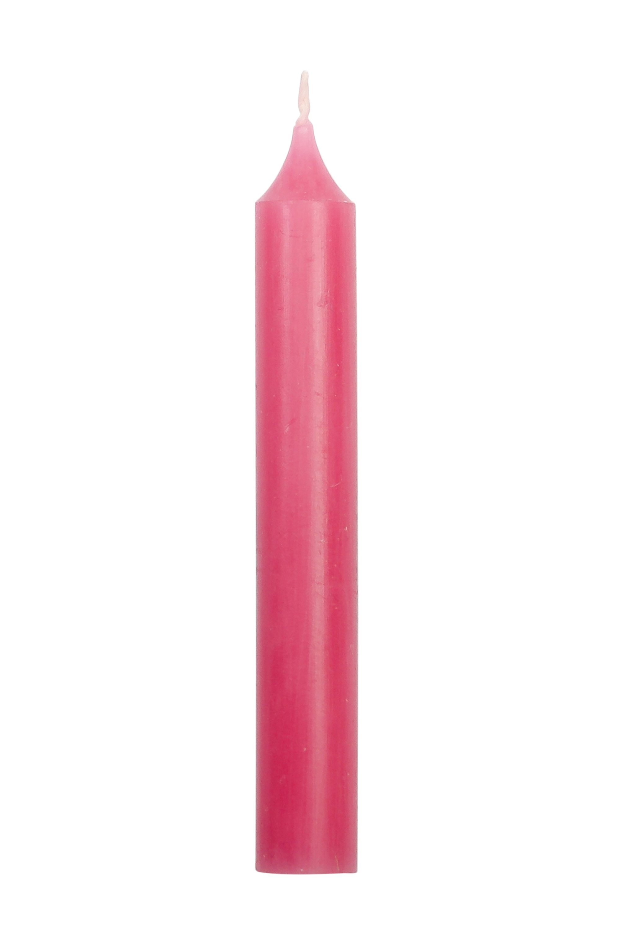 Ahrens Kerze einfarbig pink