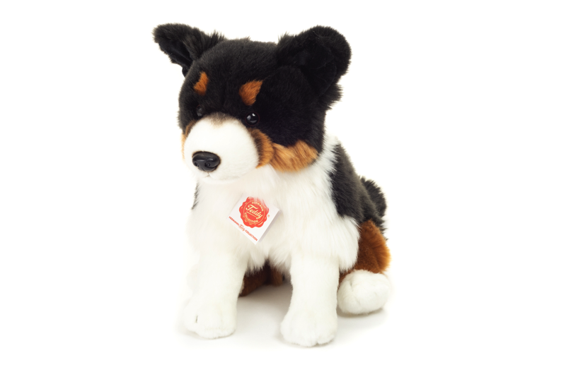 Hermann Teddy Tri-Color Border Collie sitzend 30 cm Stofftier Hund