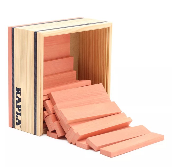 Kapla Bausteine 40er Kasten Rosa