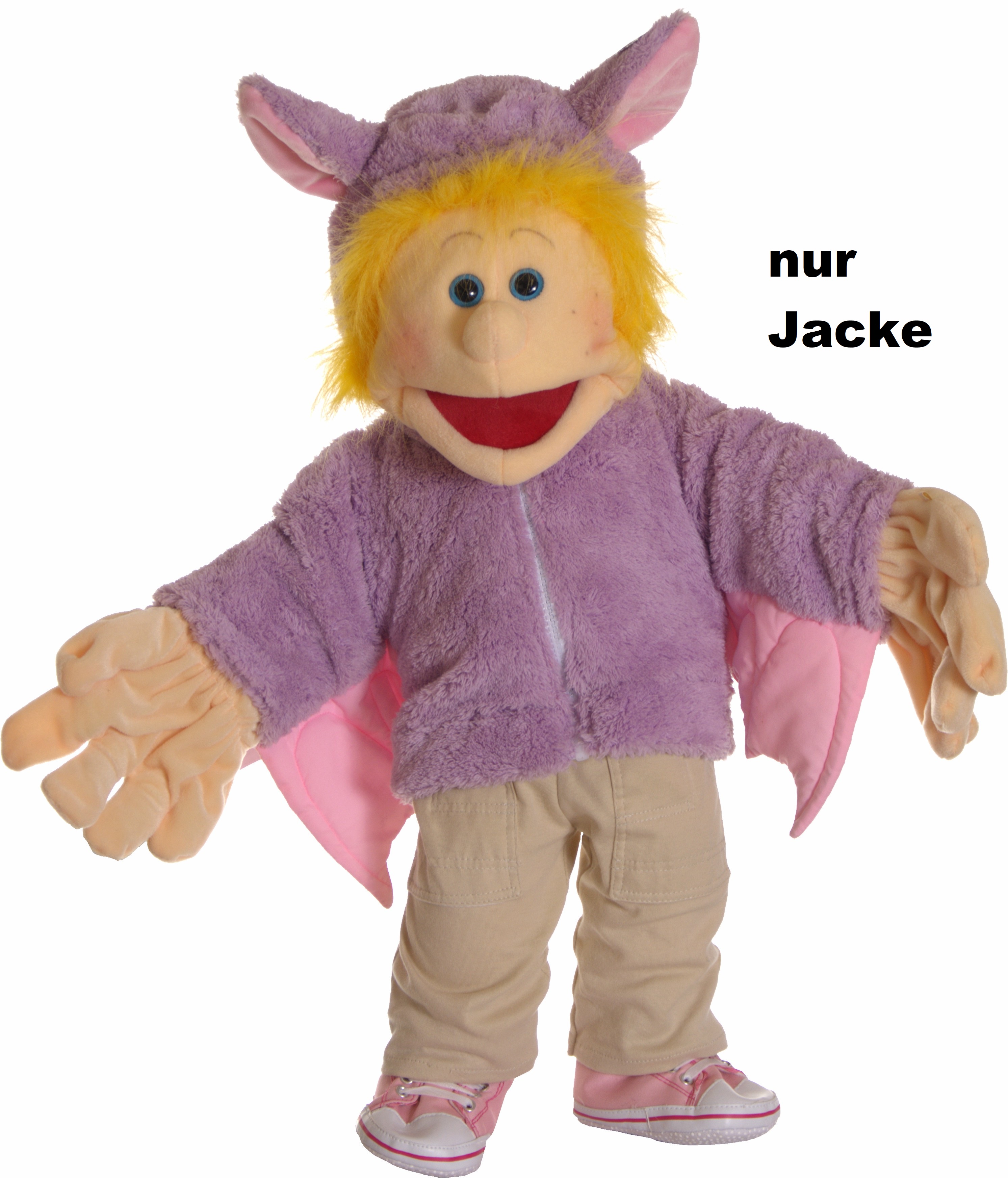 Living Puppets Bekleidung Fledermausjacke 65cm ohne Puppe
