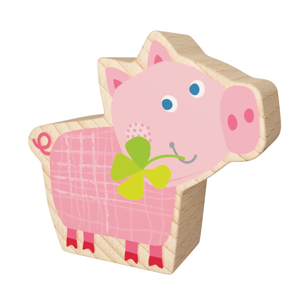 Haba My 1st Block World – Schwein Rosali Bausteinwelt ab 1 Jahr