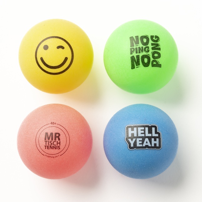 Mr. Tischtennis Bälle Outdoor im 4er-Pack