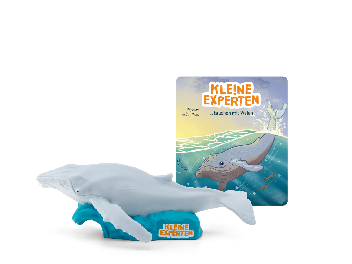Tonies Hörfigur KLE!NE EXPERTEN tauchen mit Walen