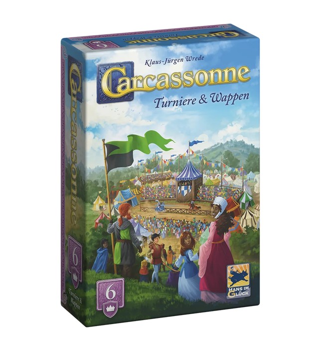 Carcassonne - Turniere & Wappen -  Die 6. Erweiterung Gesellschaftsspiel