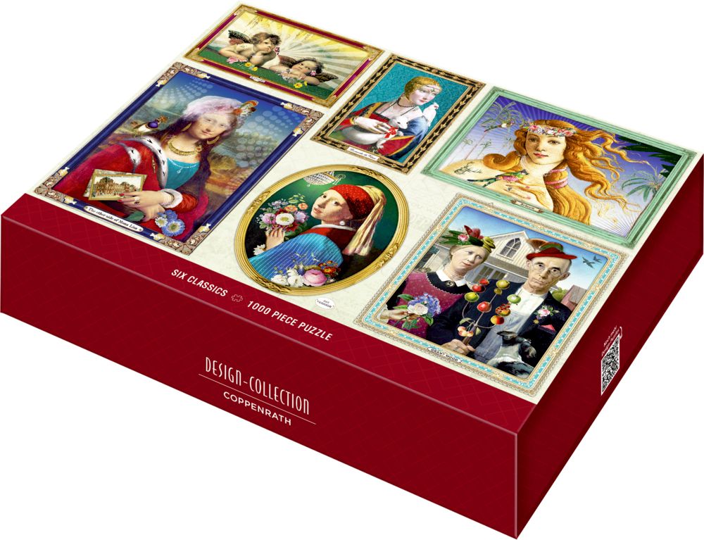 Puzzle Sechs Klassiker - B.Behr (1000 T.) 