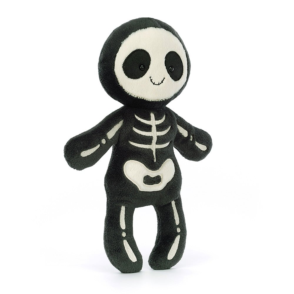 Jellycat Stofftier Skeleton Bob Kuschel Skelett Halloween