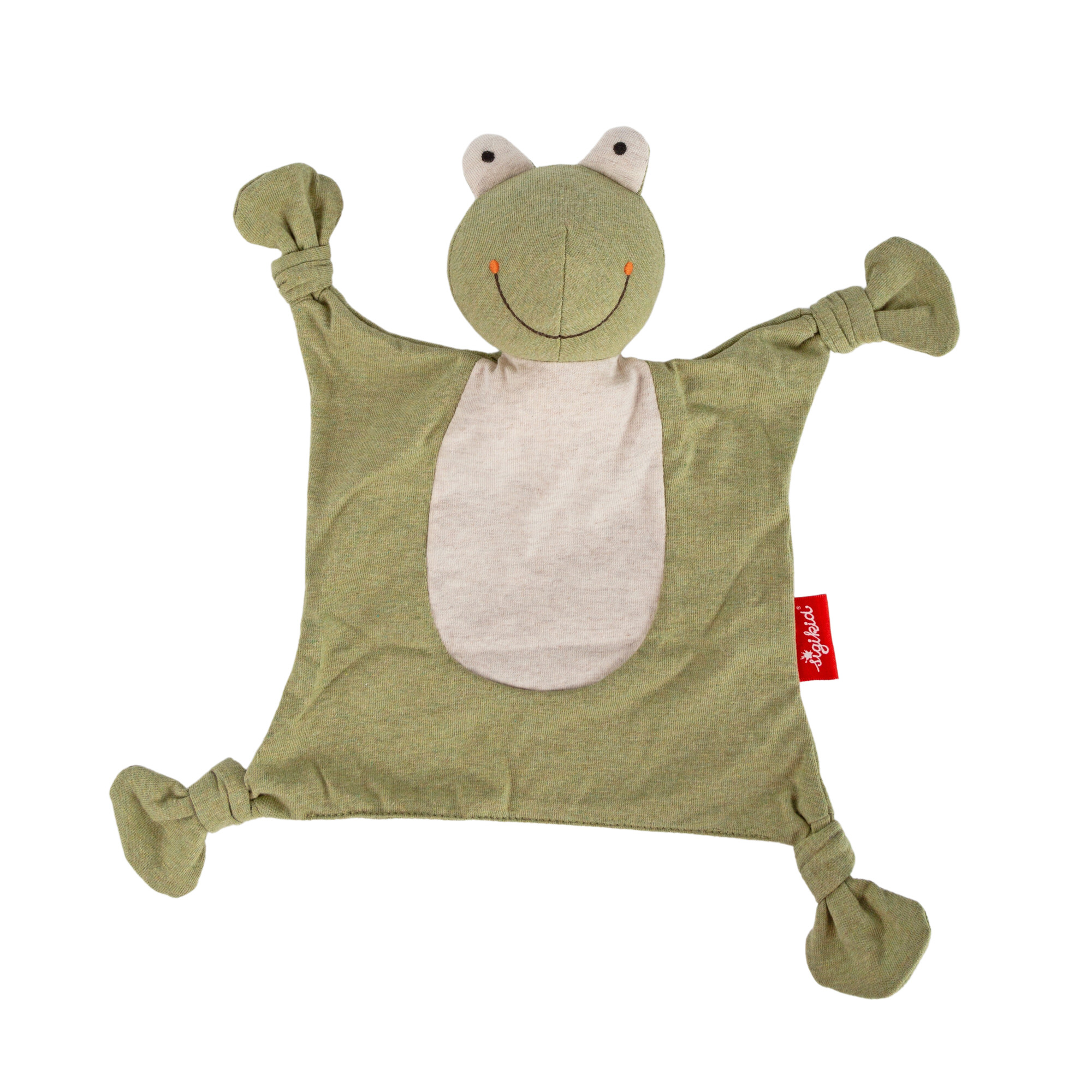 Sigikid Schnuffeltuch Frosch Jersey Bio-Baumwolle
