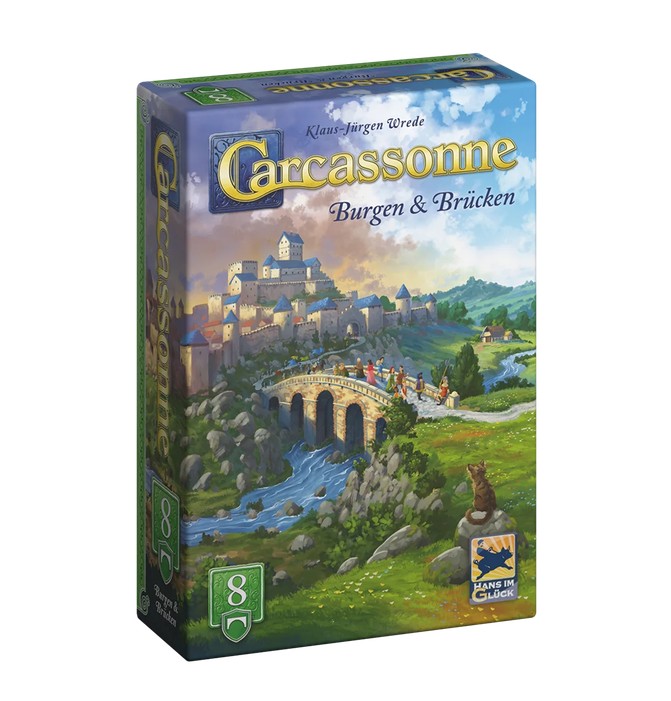 Carcassonne - Burgen & Brücken -  Die 8. Erweiterung Gesellschaftsspiel