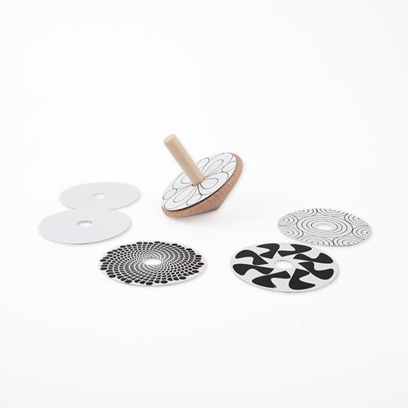Kreativ Mal- & Spielkreisel, 7-teilig 