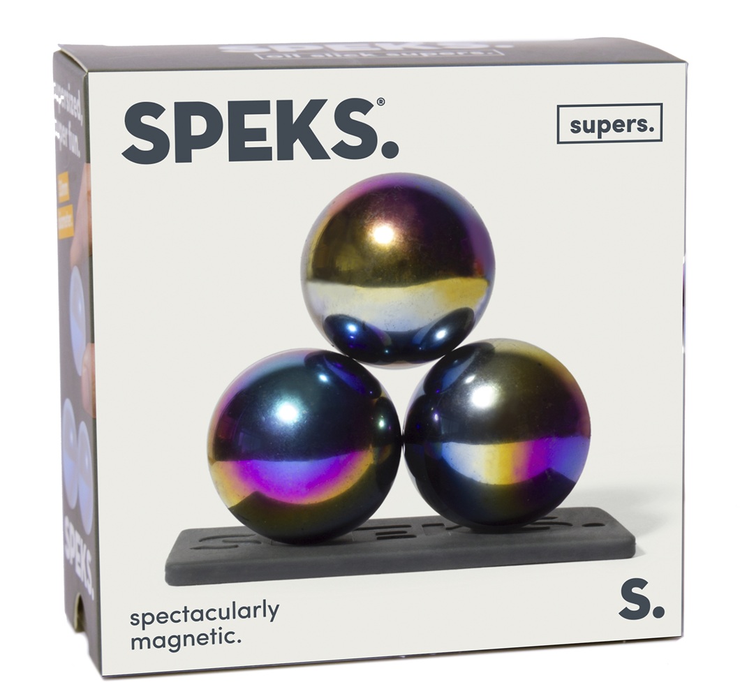 SPEKS Supers 3 Oil Slick Fidget Magnet Balls