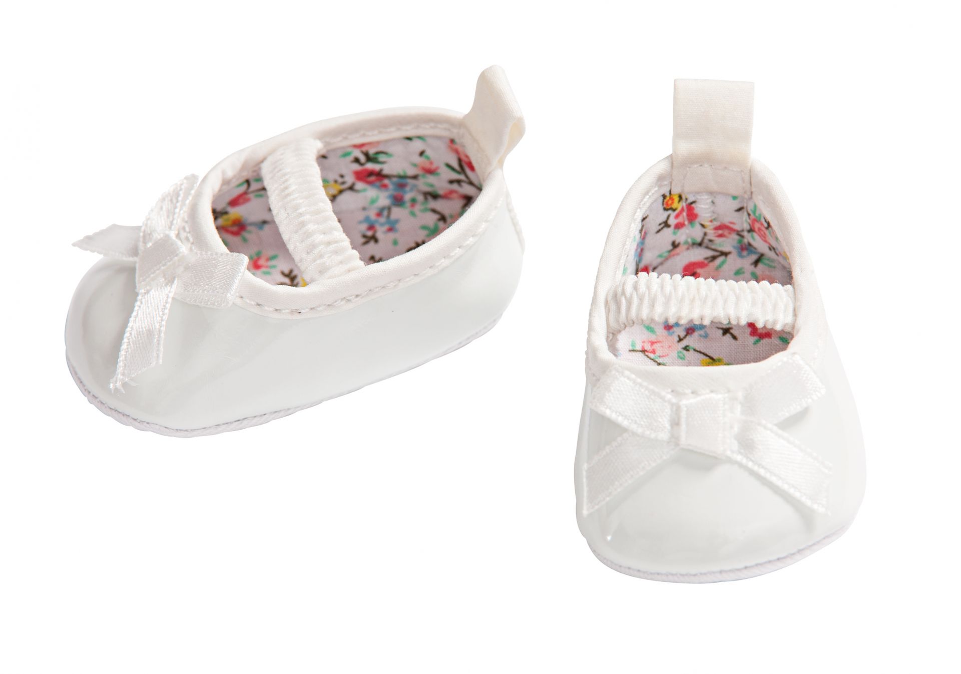 Heless Ballerinas, weiß, Gr. 38-45 cm Puppenschuhe