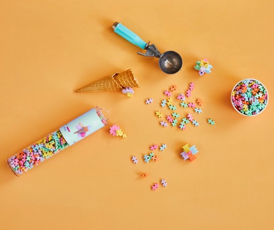 Plus-Plus 240 Kreativ Bausteine Eiscreme