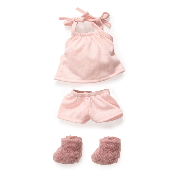 Djeco POMEA Puppenkleidung Lovely Lune Nachtwäsche rosa Djeco POMEA Puppenkleidung Lovely Lune Nachtwäsche rosa