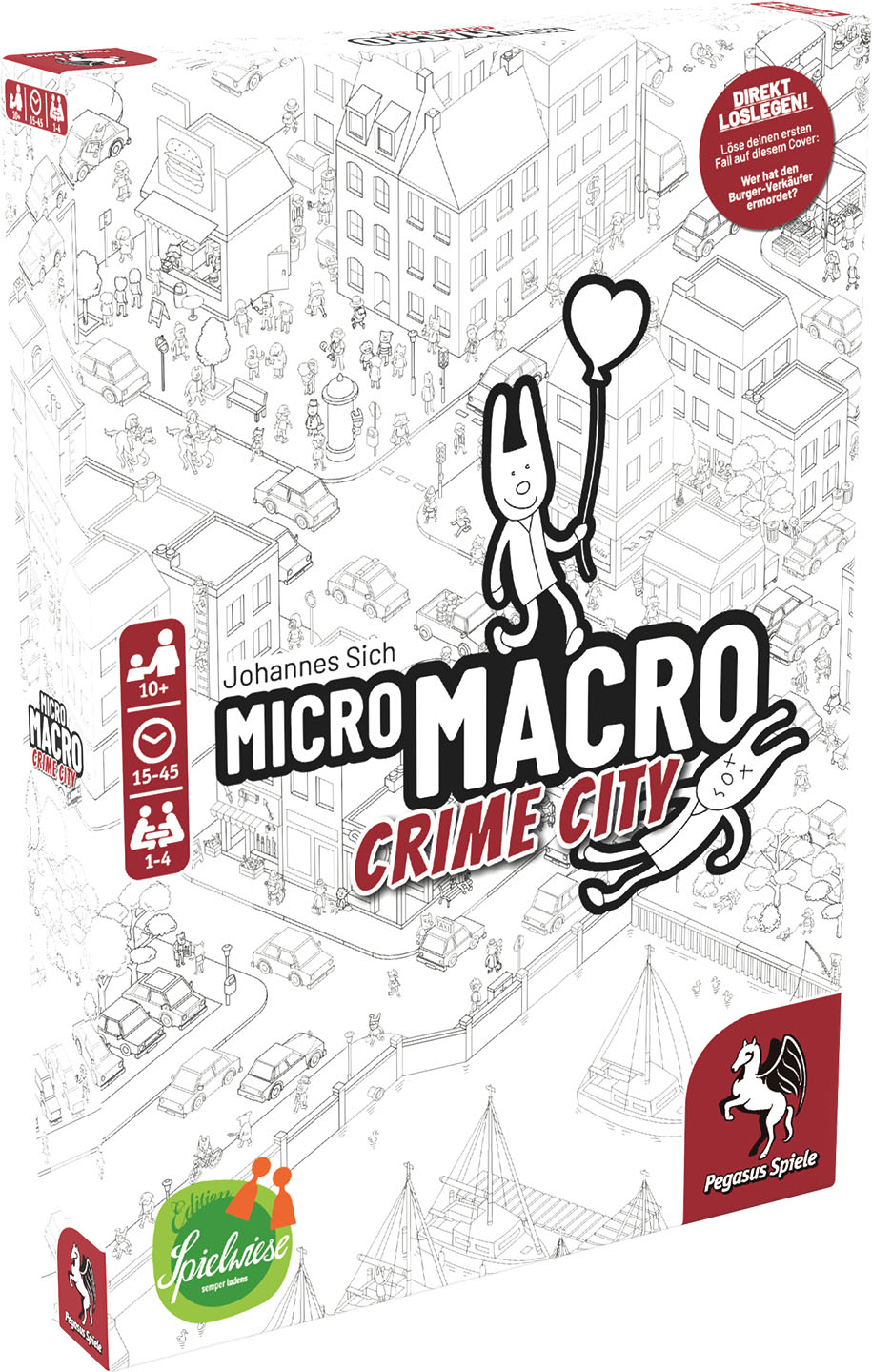 MicroMacro: Crime City von Pegasus Spiele
