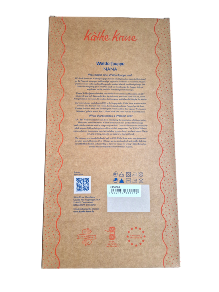 Käthe Kruse Waldorfpuppe Nana wolke