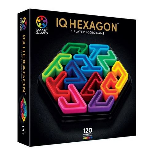 SMARTGames IQ Deluxe Hexagon Solitärspiel