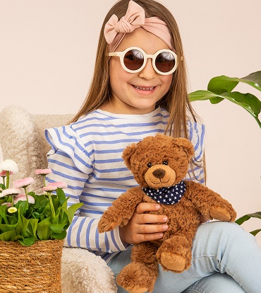 Hermann Teddy Teddy braun 30 cm Stofftier Bär